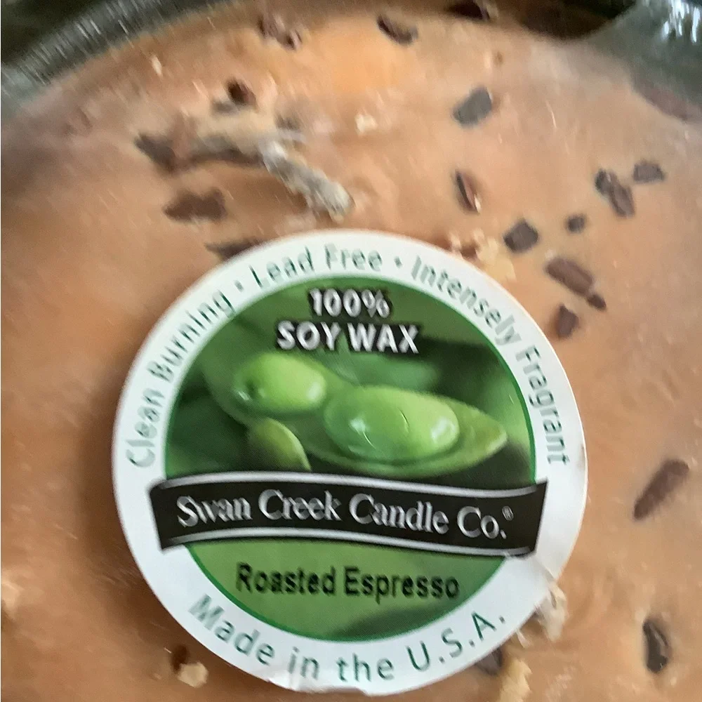 New swan creek candle company soy wax in cast iron skillet 18 hr burn